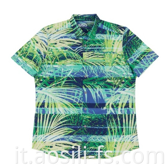 Mens poly spandex shirts